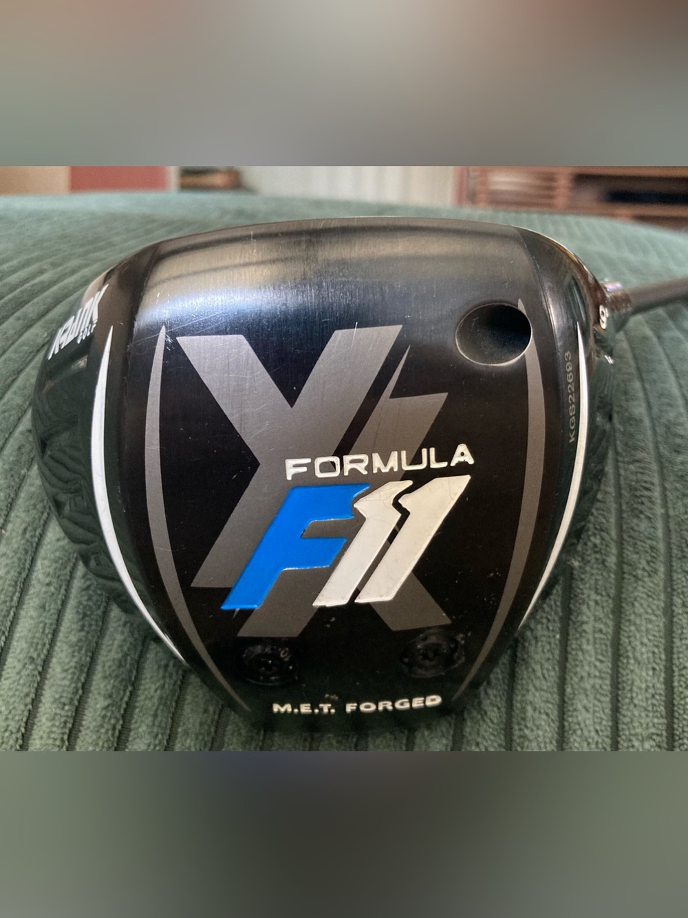 Krank Formula F11 9° RH Driver Speeder Stiff Graphite Shaft Dri Tac Grip 46.5”